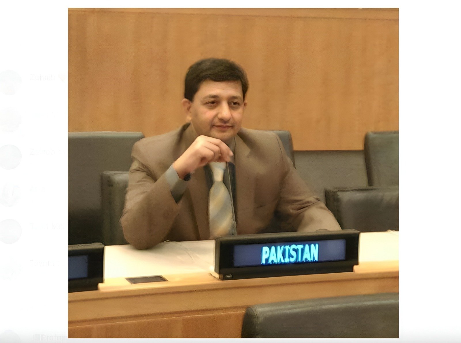 Col Dr Talat Mehmood Retd CEO Global Tajar